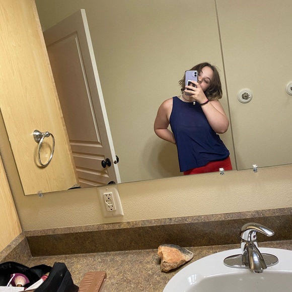 Sheer Lu Lu Lemon Tank - Picture 3 of 4